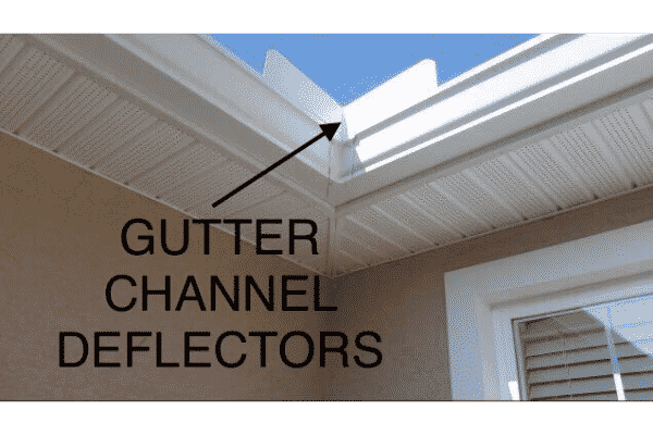 Gutter Channel Deflectors