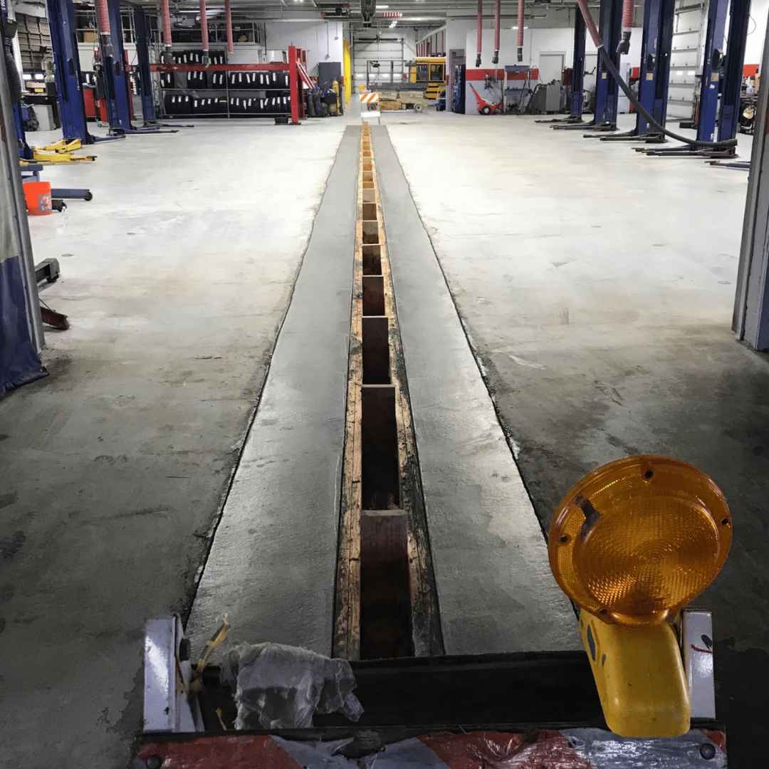 Atlas Restoration trench drain project